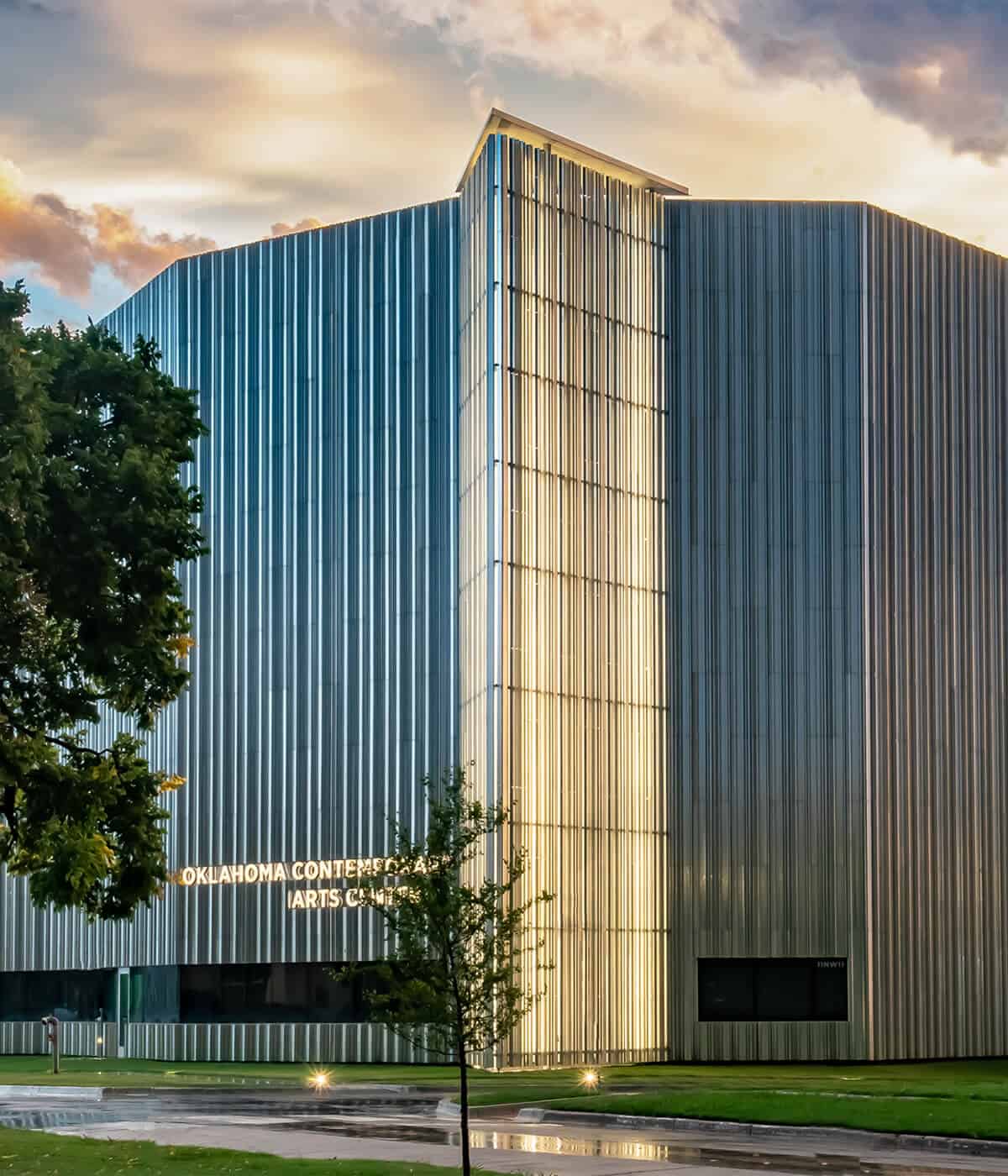 Oklahoma Contemporary Arts Center Exterior