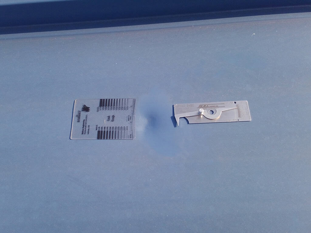 detailed roof inspections of Kynar 500 coated roof panels