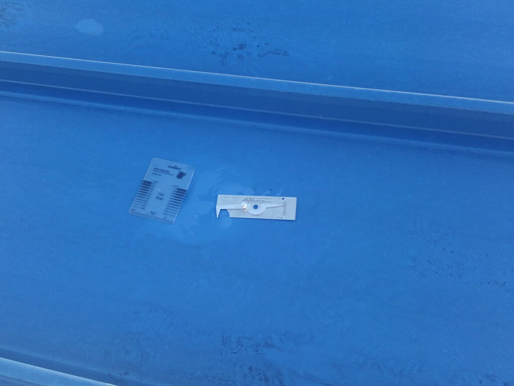 damage to Kynar 500 coated roof panels